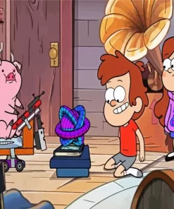 Gravity Falls Animation Paint By Numbers