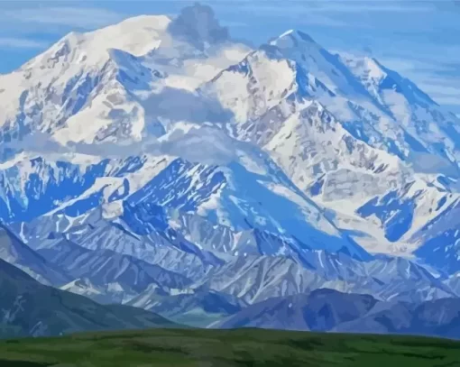 Great Mountain Paint By Numbers