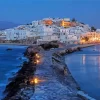 Greece Naxos Island At Night Paint By Numbers