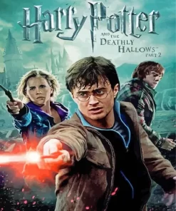 Harry Potter And The Deadly Hallows Paint By Numbers