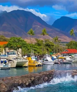 Hawaii Lahaina Paint By Numbers