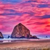 Haystack Rock Paint By Numbers