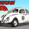 Herbie The Love Bug Movie Paint By Numbers