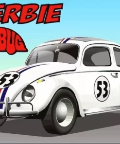 Herbie The Love Bug Movie Paint By Numbers