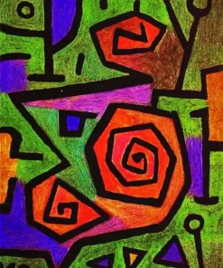 Heroic Roses Paul Klee Paint By Numbers