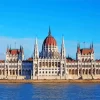 Hungarian Parliament Budapest Paint By Numbers