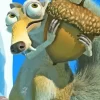 Ice Age Scrat And Nut Paint By Numbers