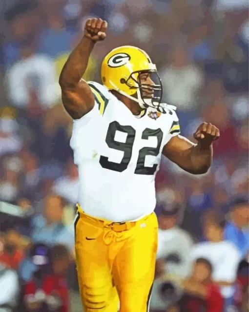 Reggie White Paint By Numbers