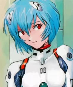 Rei Ayanami Paint By Numbers