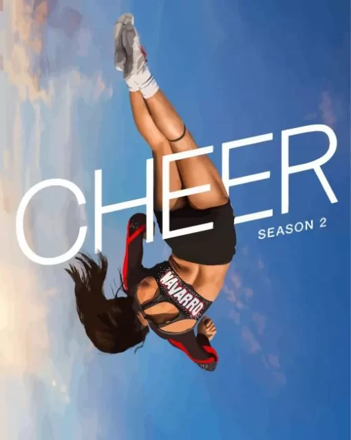 Cheer Netflix Poster Paint By Numbers