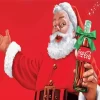 Christmas Coke Santa Paint By Numbers