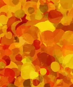 Cool Fall Abstract Paint By Numbers