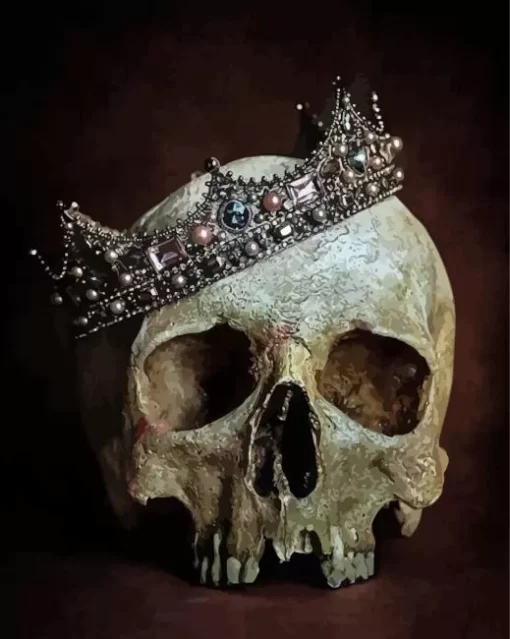 Crown Skull Paint By Numbers