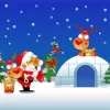 Cute Christmas Cartoon Paint By Numbers