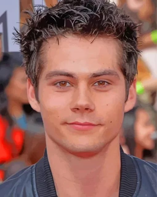 Dylan Obrien Actor Paint By Numbers