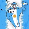 Fifa Mascot Argentina Paint By Numbers