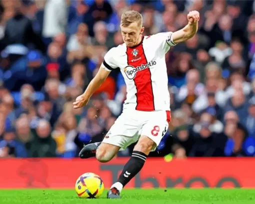 Football James Ward Prowse Paint By Numbers