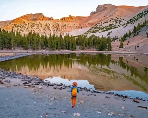 Great Basin National Park Landscape Paint By Numbers