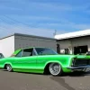 Green Low Rider Car Paint By Numbers