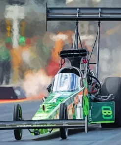 Green Top Fuel Paint By Numbers