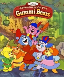 Gummi Bears Paint By Numbers