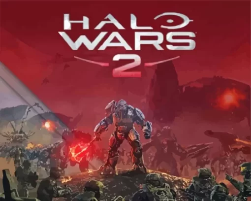 Halo Wars Poster Paint By Numbers