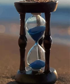 Hourglass In Sand Paint By Numbers