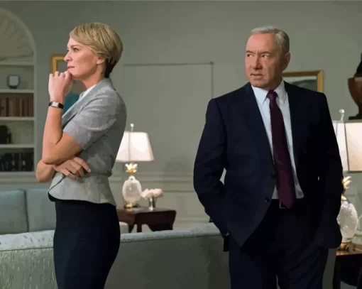 House Of Cards Characters Paint By Numbers