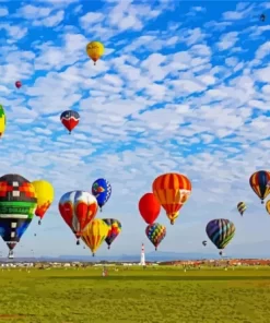 International Air Balloon Fiesta Paint By Numbers