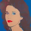 Jane Fonda Andy Warhol Paint By Numbers