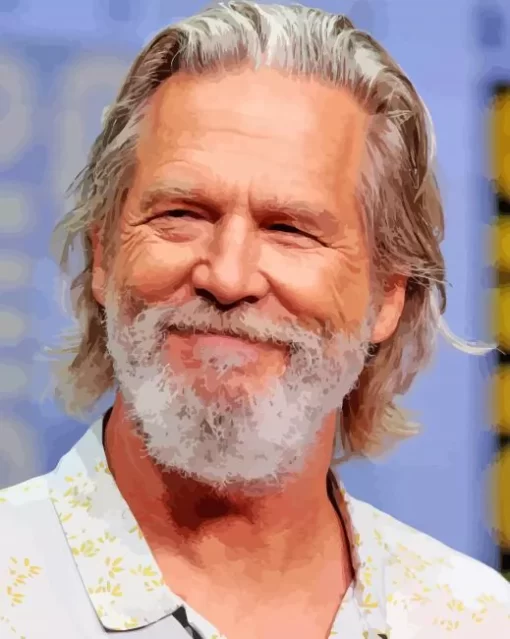 Jeff Bridges Paint By Numbers