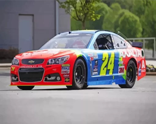 Jeff Gordon Nascar Paint By Numbers