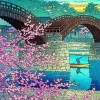 Kintai Bridge Japan Paint By Numbers