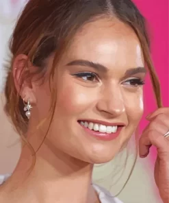 Lily James Paint By Numbers