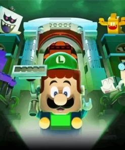 Luigis Mansion Paint By Numbers