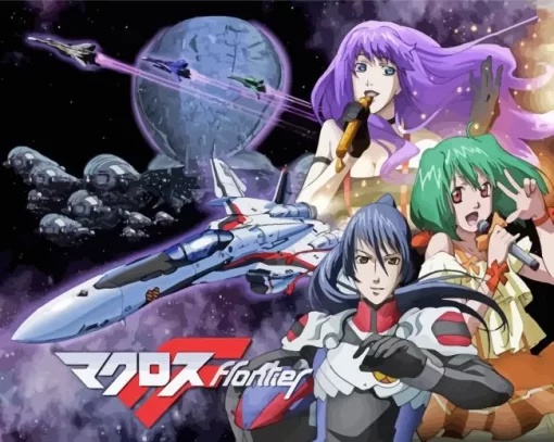 Macross Anime Paint By Numbers