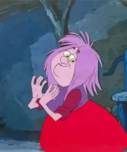 Madam Mim Disney Old Witch Paint By Numbers