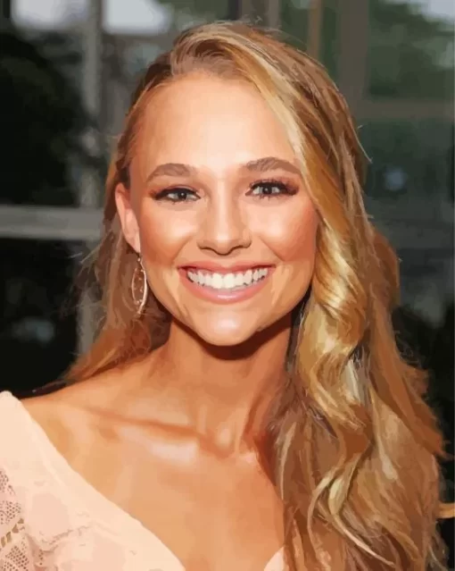 Madison Iseman Smiling Paint By Numbers