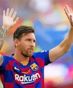 Messi Barcelone Paint By Numbers