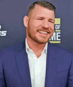 Michael Bisping Champion Paint By Numbers