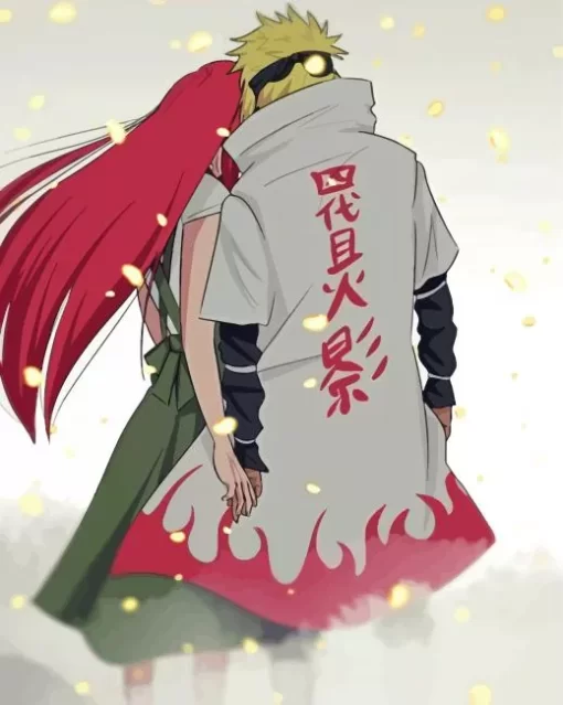 Minato X Kushina Back Paint By Numbers