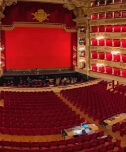 Teatro Alla Scala Italy Paint By Numbers