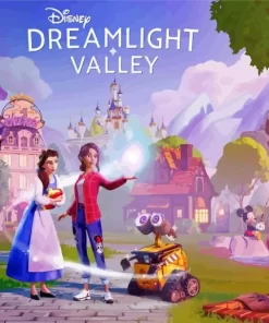 Dreamlight Valley Poster Paint By Numbers