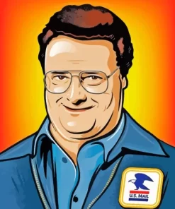 Seinfeld Newman Character Paint By Numbers