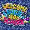 Welcome Back To School Paint By Numbers