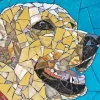 Mosaic Dog Paint By Numbers