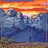 Mount Rushmore National Memorial Paint By Numbers