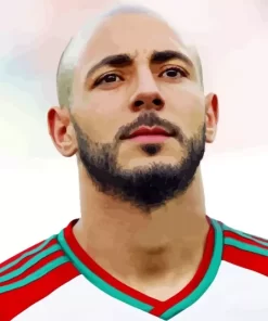 Nordin Amrabat Paint By Numbers