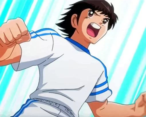 Oliver Atom Captain Tsubasa Anime Paint By Numbers