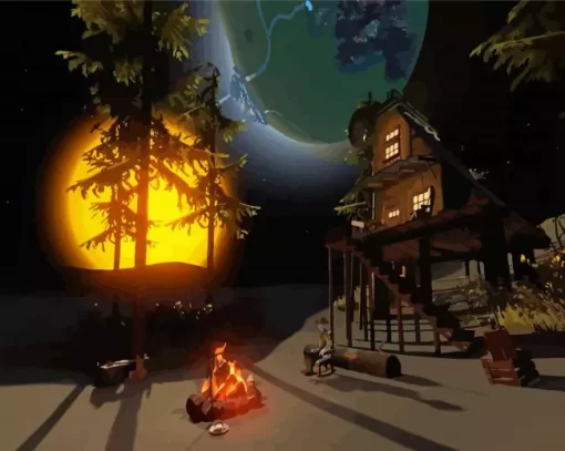 Outer Wilds Game Paint By Numbers